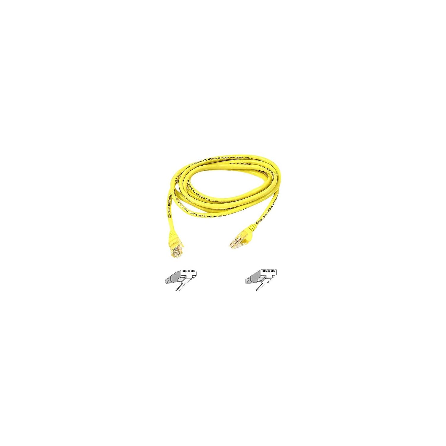 Belkin Patch Cord Cat-6 Network Cable A3L980-07 - Yellow (7 feet) (B00008KA7D) Amazon Price History, Amazon Price Tracker