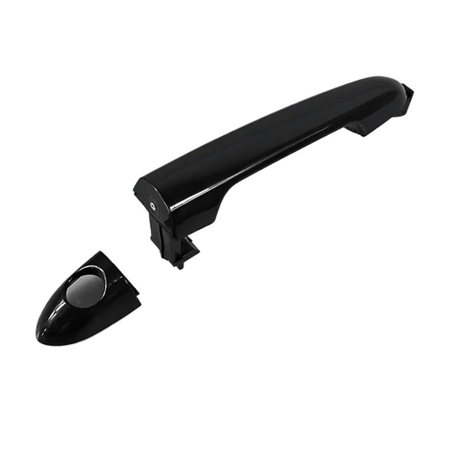 Duhnxuj Have Hole Car Door Handle For Kia For Rio 2012-2017 Outer Door Handle Exterior Black 82651-1W010(Have Hole)
