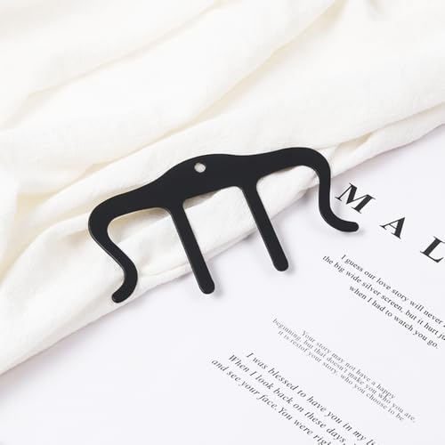 2 Pack Metal Black Music Book Clips Page Holders for Reading, Sheet Music Stand, Piano, Book & Keyboard Ideal for Musicians