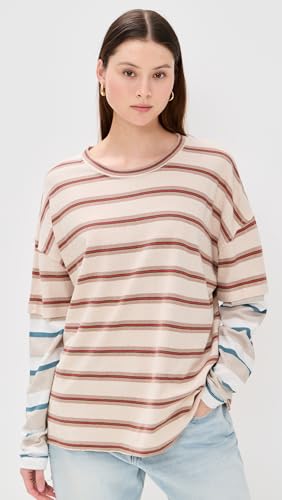 Free People Women's Nina Stripe Long Sleeve2