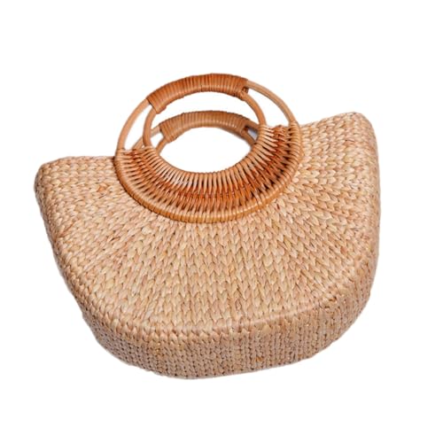Sac de plage tressé main pour vos sorties d'été et séances shopping