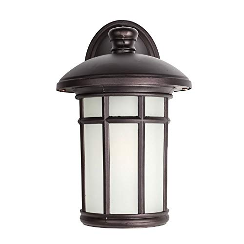 Lumière murale marron antique IP55 lampe extérieure intérieur pour balcon et escalier