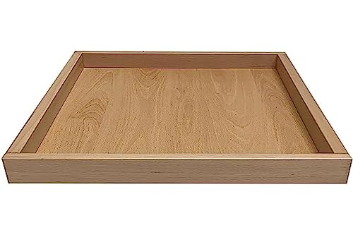 Plateau Optionnel pour Table à Langer Margot, Bois Naturel Finition Vernis