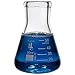 Glass Erlenmeyer Flask Set with Rubber Stoppers - 3 Sizes - 50, 150 and 250ml, Karter Scientific 214U8