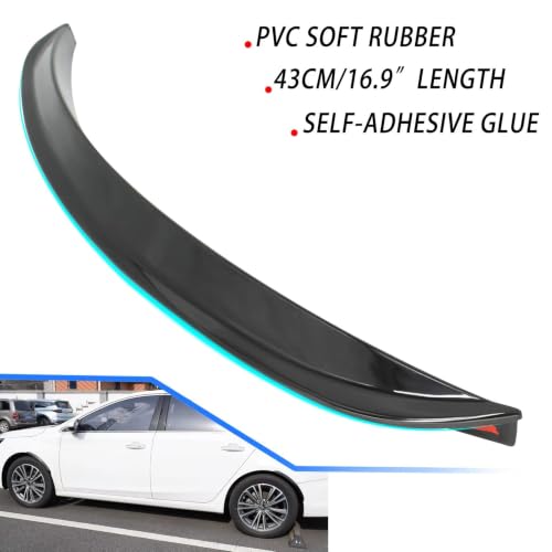 Guardabarros universal de goma para coche y camión con tiras protectoras de 32cm (4 piezas) 7