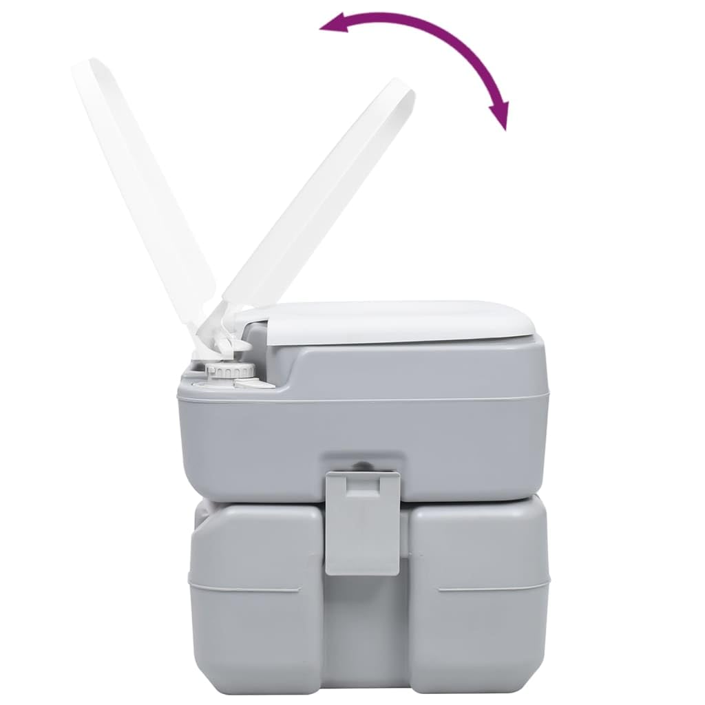 Toilette portable de camping avec tente 10+10 l - Douche de jardin - Achat & prix