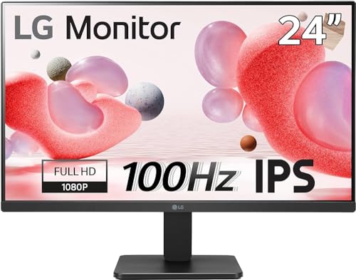 Image of LG 24MR400-B 3-Side Borderless 100Hz IPS FHD Monitor with AMD FreeSync, 24 Inch Size, Black
