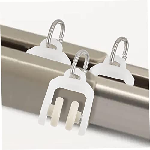 Ganchos de techo para cortinas de salon y dormitorio Cabilock 30 piezas 4