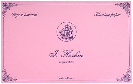 Accesorios H255-60 Y, paquete de 10 hojas secantes rosadas