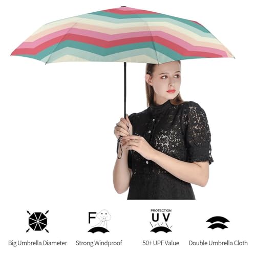 Parapluie fleurs de couleur pliant compact automatique à offrir