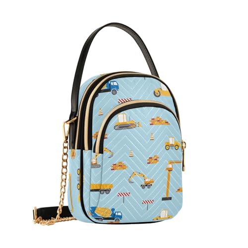 Sac à bandoulière jaune contre l'encombrement, petit sac à main et porte-monnaie Mnsruu