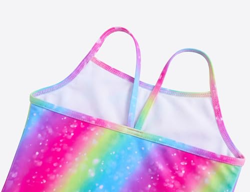 Image of Girls Swimsuits One-Piece Bathing Suits Multicolor Kids Sport Summer Beach Swimwear for 2-10 Years Old