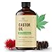 Botanic Hearth Castor Oil & Hair Treatment Oils| 100% Pure & Natural, Cold Pressed | 2 fl oz| For Hair, Eyelashes & Eyebrows | Hexane Free, Fast Absorbing | With Applicators & Dropper