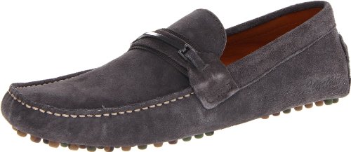 Kenneth Cole REACTION Men's In The Clutch Suede Slip-On Loafer,Grey,12 M US