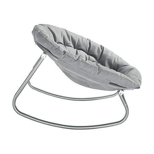Urban Shop Rocking Saucer Chair, Grey #TOP2