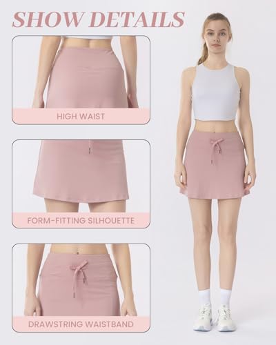 Women's Athletic High Waisted Golf Skort - image 2