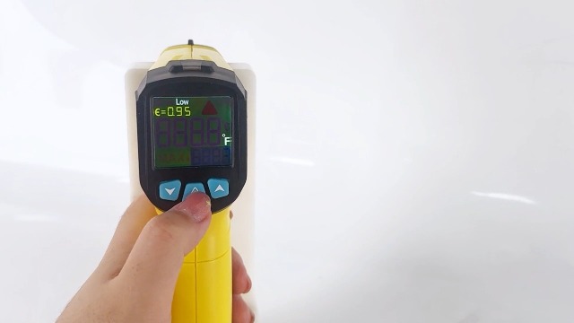 Image of Infrared Thermometer Gun - INSTRODOTS Digital Laser Thermometer Temperature Gun with Adjustable Emissivity & Max Value, -58F~1472F Non-Contact Surface Thermometer for Cooking, Freezer, Pizza, HVAC