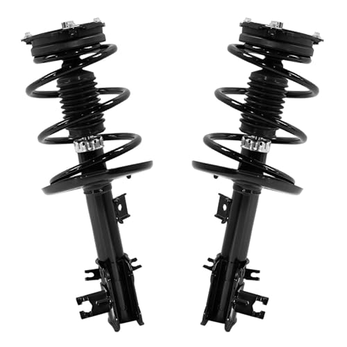 Image of Detroit Axle - 4pc Struts Kit for 2013 2014 2015 2016 2017 2018 Nissan Altima, 2 Front Struts with Coil Spring Assembly 2 Rear Shock Absorbers Replacement Suspension