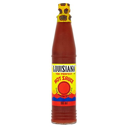 LOUISIANA Hot Sauce -- Hot sauce à base de poivre de cayenne et le vinaigre pour assaisonnement.