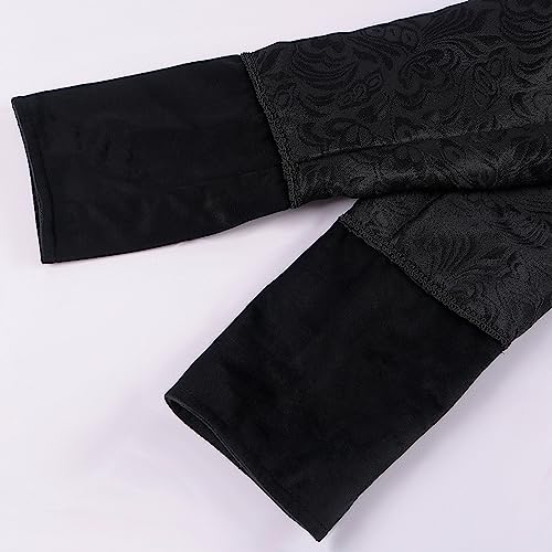 Men's Gothic Coat Mens Steampunk Jacket Medieval Court Dress Blazer Vintage Slim Trench Coat Single Breasted Blazer4