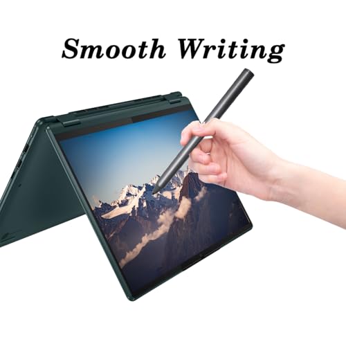 Image of Stylus Pen for Lenovo Digital Pen 2 Compatible with Lenovo IdeaPad Flex 5, Compatible with Stylus Pen for Yoga 6 /7 /9, ThinkBook 13x G2 IAP-21AT, AES 2.0 Protocol (Gray)