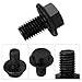 CHENACC Torque Converter Bolt Compatible for 2307304 Chevrolet GM Torque Transformer 4L60E 4L65E 4L70E 4L80E 700R4 200-4R 3L80 4T60E 4T65E 4 Speed Overdrive M10-1.5x16 Flange Bolts LS Vortec (6)