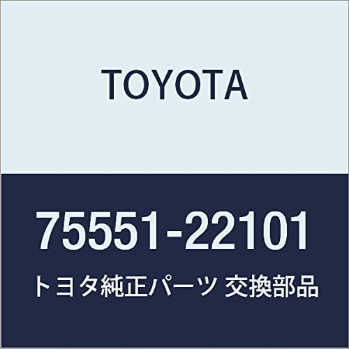 Genuine Toyota 75551-22101 Roof Molding