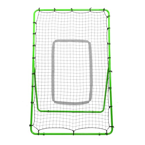 Volleyball Return Net | Portable Volleyball Practice Net 6X4 Ft,Volleyball Practice Equipment with 4 Adjustable Rebound Angles for Players, Beginners
