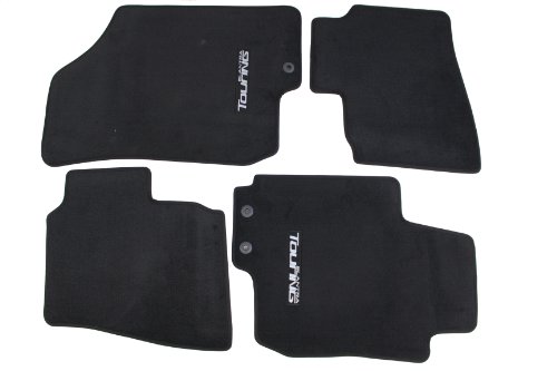 Hyundai Genuine Accessories 08140-2L211WK Black Carpeted Floor Mat with Elantra Logo Elantra Touring