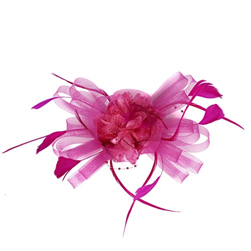 Morran Tocado Vintage Diadema para Las Mujeres Encantadora Diadema de Flores Grandes...