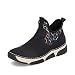 Produktbild Rieker Damen Slip-On Sneaker 45957, Frauen Halbschuhe,straßenschuhe,Strassenschuhe,Freizeitschuhe,Turnschuhe,Laufschuhe,schwarz (00),41 EU / 7.5 UK