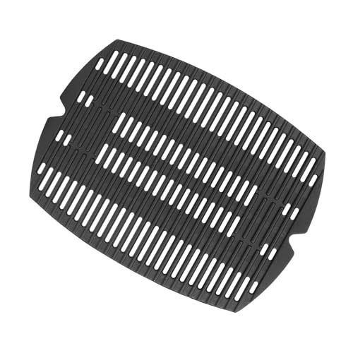 Image of 7583 Full Cooking Grid Grates for Weber Q200, Q220, Q2000, Q2400 Q2000N Q2200N Q2600N+ Q2800N+ Gas Grills, 396000 396001 566001 566002 566014, BBQ Accessories for Char Q, Cast Iron