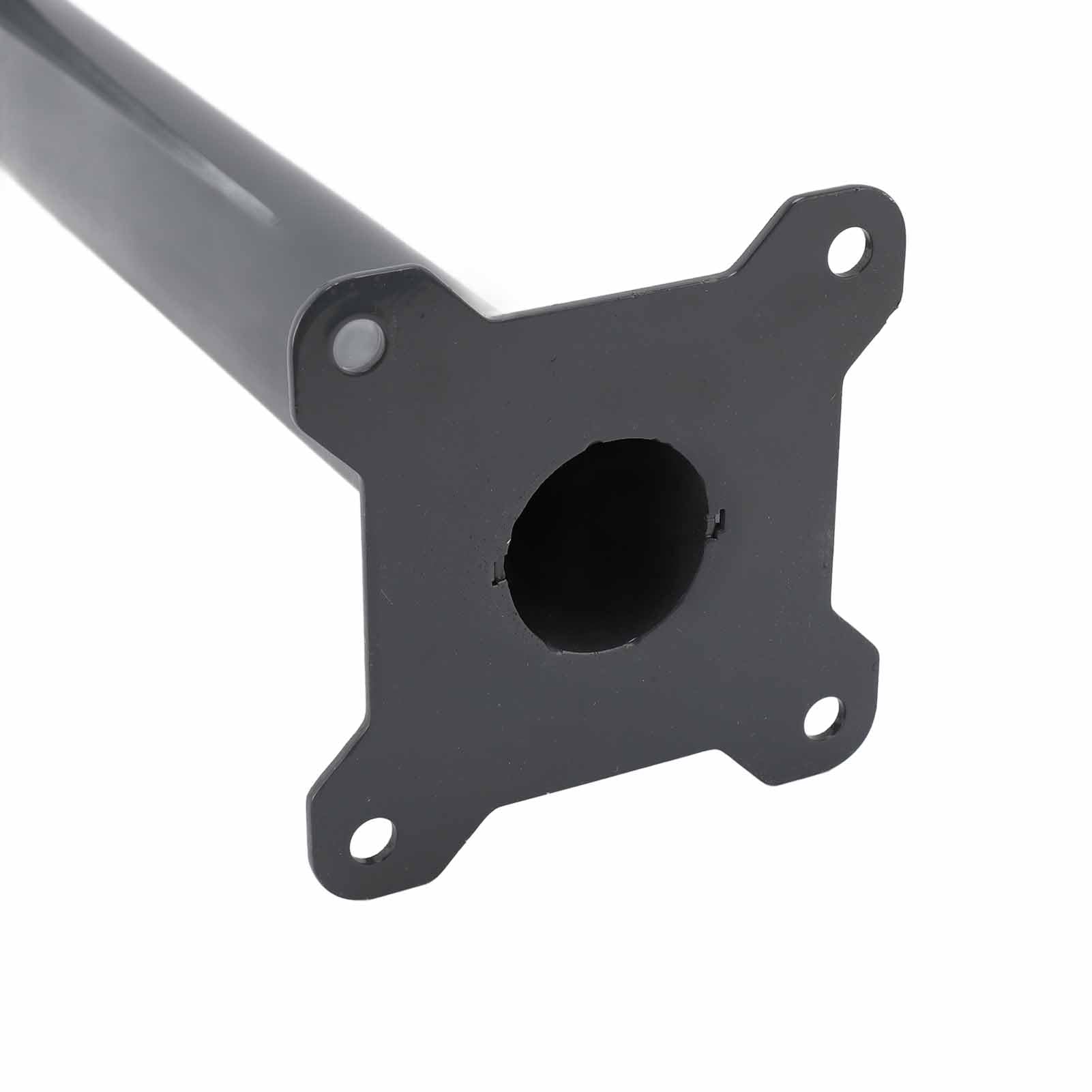 Kit di Montaggio per Supporto per Tetto in Lega di Alluminio, Supporto per Asta per Antenna Parabolica Internet per Carichi Pesanti per Parete del (Lungo 62x2