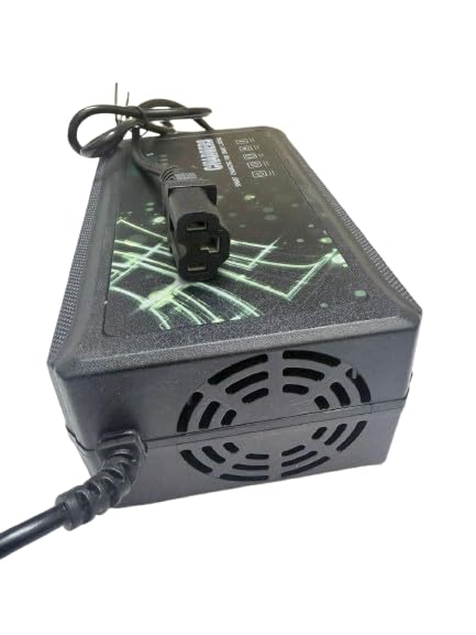 Image of Universal 60V 3A Lead Acid Charger for EV Vehicle, Scooty, Bike, 5 Batteries
