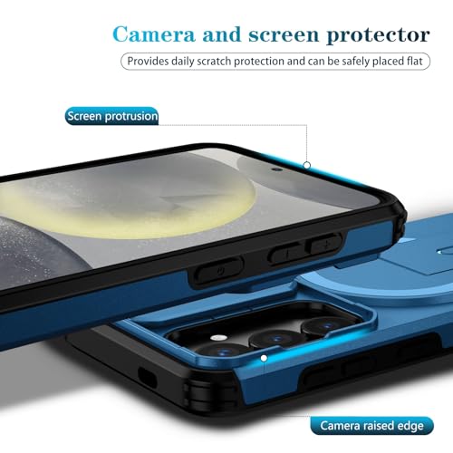 Coque Samsung S24 5G robuste avec support magnétique intégré - 3