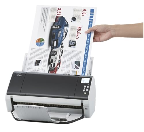Image of Fujitsu fi-7460 Sheetfed Scanner - 600 dpi Optical - 24-bit Color - 10-bit Grayscale - 60 - 60 - Duplex Scanning - USB
