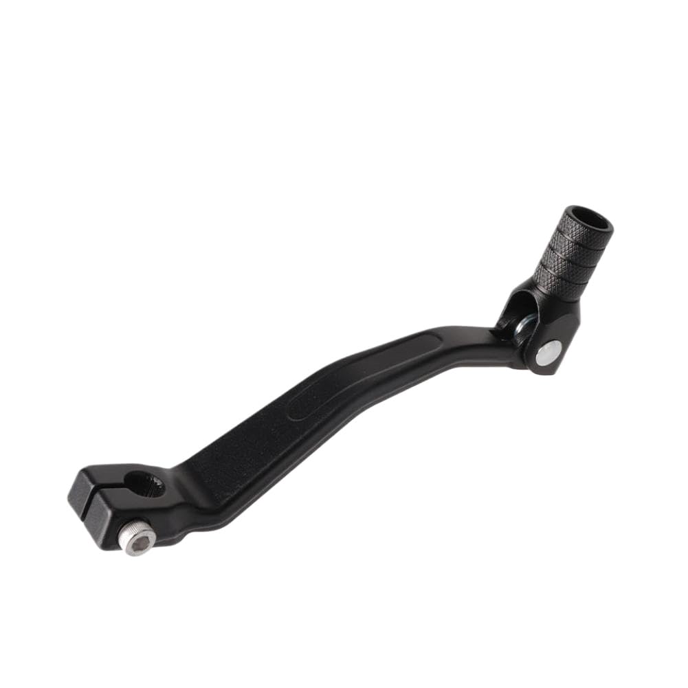 Kzcetcgam Black Aluminum Folding Motorcycle Shift Lever Compatible With Klx230 Pit Bike Motocross(Black)