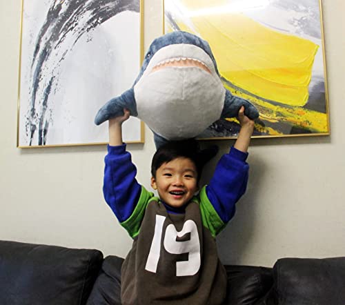 Image of Ryttir Sharks Stuffed Animal Wheel Plush Pillow,Pefect Children's Day Gifts