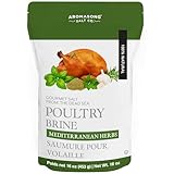 Aromasong Mediterranean Dead Sea Turkey Brine – 1 LB – All-Natural Wet & Dry...