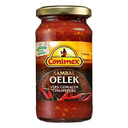 Conimex Sambal Oelek, Sauce Épicée Indonésienne au Piment de Cayenne, 200 g Cover