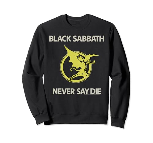 Black Sabbath Official Never Say Die Devil Sweatshirt