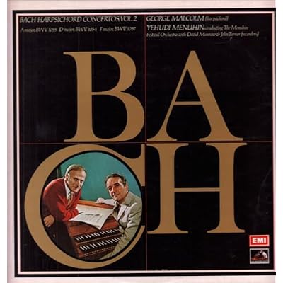 Bach Harpsichord Concertos, Vol. 2