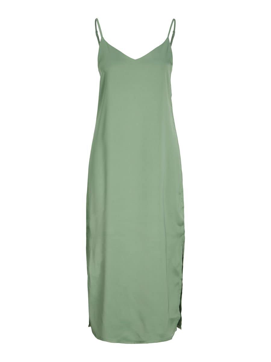 Jack & Jones Women's Jxcleo Satin Dress Sn Dress, Loden Frost/AOP:AOP, S