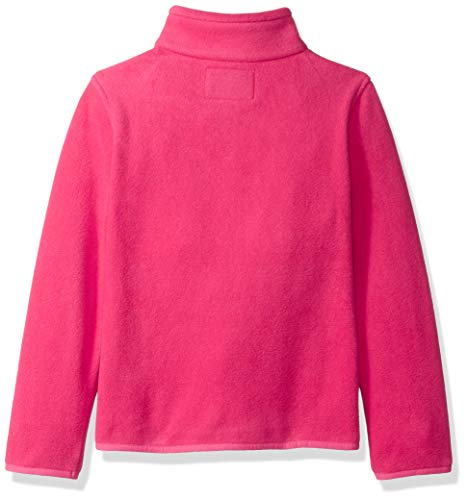 Amazon Essentials Girls and Toddlers' Polar Fleece Full-Zip Mock Jacket2