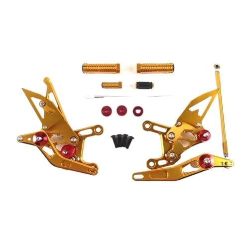 Pédales moto de rechange pour CBR600RR 2007-2008 avec repose-pieds arrière réglables sur circuit
