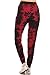 JGAX-R956-1X Women's Popular Print Jogger Track Pants w/Pockets, 1X