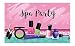 Allenjoy 5x3ft Sparkle Spa Party Backdrop Colorful Make Up Teens Girls Princess Summer Holiday 1st First Sweet 16th Birthday Baby Shower Party Celebrate Supply Background Photo Studio Props Decoration