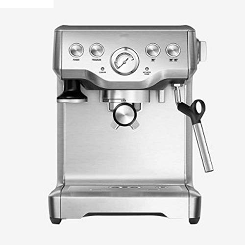 QJRGUY Single-Head semi-Automatic Espresso Machine Low-Pressure pre-Bubble Function Filter drip