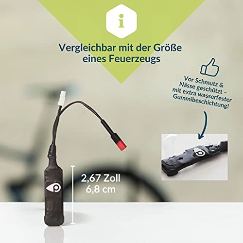 PowUnity BikeTrax GPS Tracker for E-Bikes (Anti-Theft Alarm, Live Tracking, Route Diary for Bosch, Brose, Shimano, Yamaha, Universal) - Image 4