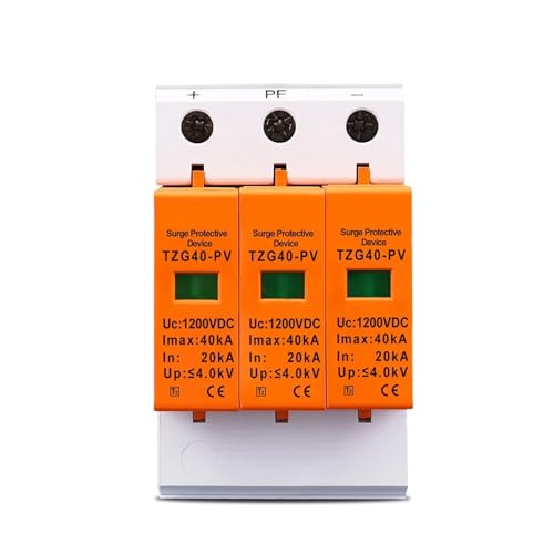 Parasurtenseur SPD DC TZG40-PV 1200V protège votre installation solaire basse tension